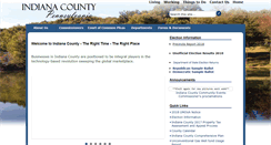 Desktop Screenshot of countyofindiana.org